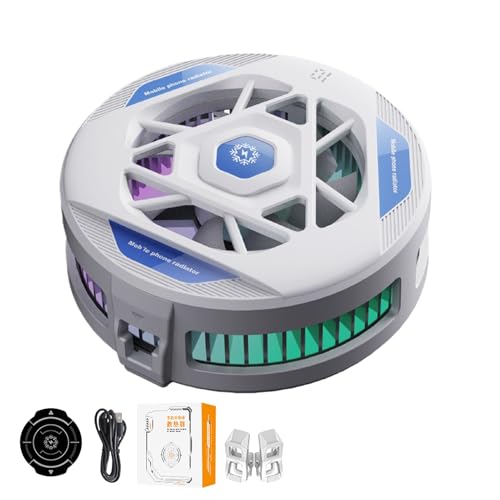 Wrohto Handy-Kühler, magnetisches Handy-Kühlgerät, leise, tragbarer USB-Halbleiter, ideal für Outdoor, tägliches Pendeln, Reisen, Sport, Smartphone-Kühlung, 5,9 x 1,9 cm Wrohto Handy-Kühler, magnetisches Handy-Kühlgerät, leise, tragbarer USB-Halbleiter, ideal für Outdoor, tägliches Pendeln, Reisen, Sport, Smartphone-Kühlung, 5,9 x 1,9 cm von Wrohto