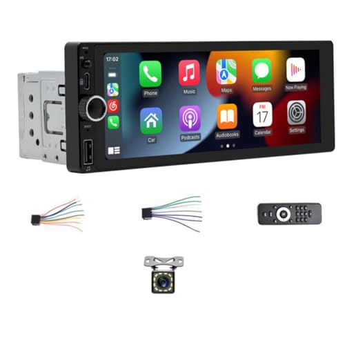 Wrtysully 1 Din 6,86 Autoradio Kabelloses CarPlay Android Auto Multimedia Player Universal MP5 Player Mirror Link IPS Bildschirm B Wrtysully 1 Din 6,86 Autoradio Kabelloses CarPlay Android Auto Multimedia Player Universal MP5 Player Mirror Link IPS Bildschirm B von Wrtysully