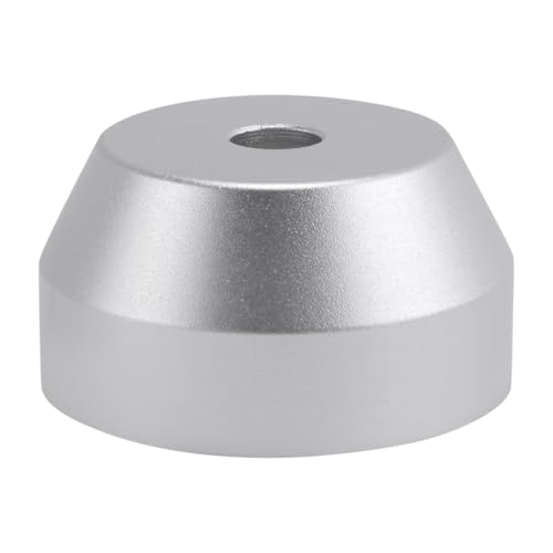Wrtysully 1 StüCk Vinyl-Schallplatten-Dome-Adapter, Universeller 45-RPM-Plattenspieler Aus Aluminium, ZubehöR für 7-EP-Schallplatten Wrtysully 1 StüCk Vinyl-Schallplatten-Dome-Adapter, Universeller 45-RPM-Plattenspieler Aus Aluminium, ZubehöR für 7-EP-Schallplatten von Wrtysully