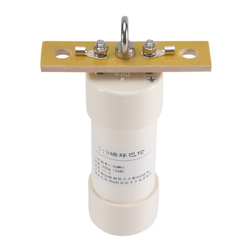 Wrtysully 1 Stück 1:9 Balun 200 W Kurzwellen-Balun HAM Langdraht-HF-Antenne RTL-SDR 1–56 MHz 50 Ohm Bis 450 Ohm NOX-150 Magnetisch Wrtysully 1 Stück 1:9 Balun 200 W Kurzwellen-Balun HAM Langdraht-HF-Antenne RTL-SDR 1–56 MHz 50 Ohm Bis 450 Ohm NOX-150 Magnetisch von Wrtysully
