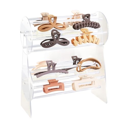 Wrtysully 1 Stück Klaue Clip Organizer Halter Transparent Acryl 360-Grad Drehbar Klaue Clip Halterung und Aufbewahrung Wrtysully 1 Stück Klaue Clip Organizer Halter Transparent Acryl 360-Grad Drehbar Klaue Clip Halterung und Aufbewahrung von Wrtysully