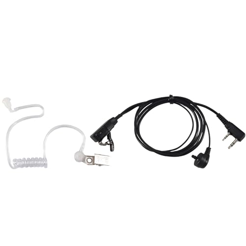 Wrtysully 10 Stueck Zubehoer Luft Akustisch Tube Kopfhoerer Hoermuschel Fuer Fuer Radio Walkie Talkie Headset Fuer 888S UV-5R UV-82 Wrtysully 10 Stueck Zubehoer Luft Akustisch Tube Kopfhoerer Hoermuschel Fuer Fuer Radio Walkie Talkie Headset Fuer 888S UV-5R UV-82 von Wrtysully