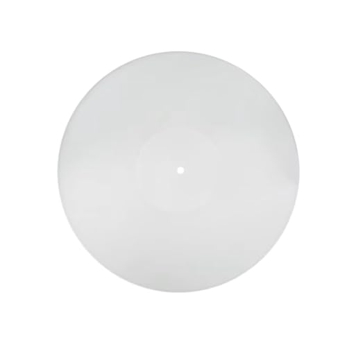 Wrtysully 12 Anti-Vibrations-Silikonmatte für LP-Plattenspieler, rutschfeste Gummimatte für Verbesserte Klangqualität und Stabilität. von Wrtysully