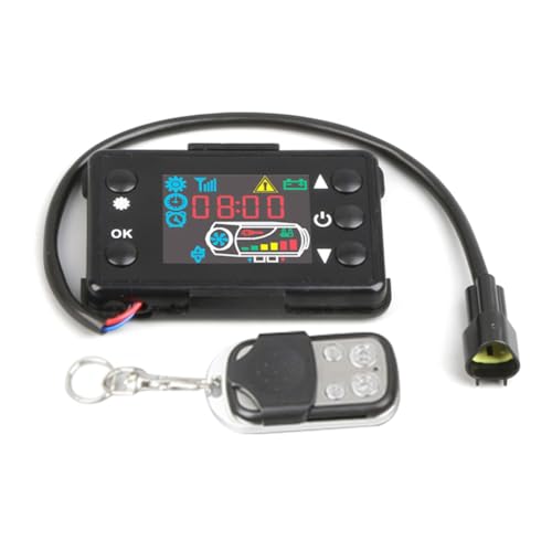 Wrtysully 12 V 5 KW Auto-Luft-Standheizung, LCD-Monitor, Schalter, Hauptplatine, Kabelbaum für Heizungszubehör für -Fahrzeuge Wrtysully 12 V 5 KW Auto-Luft-Standheizung, LCD-Monitor, Schalter, Hauptplatine, Kabelbaum für Heizungszubehör für -Fahrzeuge von Wrtysully