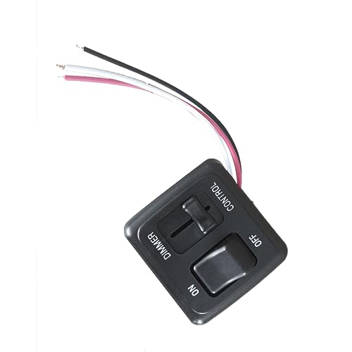 Wrtysully 12-Volt-DC-Dimmerschalter-Teilezubehör für LED, Halogen, Glühlampen – Wohnmobil-, Auto-, Schiffs- und Streifenbeleuchtung Wrtysully 12-Volt-DC-Dimmerschalter-Teilezubehör für LED, Halogen, Glühlampen – Wohnmobil-, Auto-, Schiffs- und Streifenbeleuchtung von Wrtysully