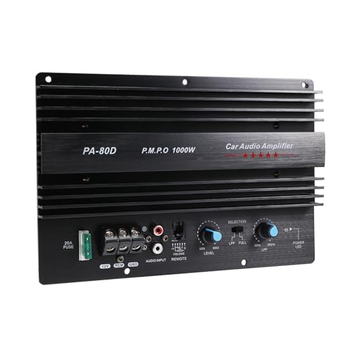 Wrtysully 12V 1000W Auto Audio Hoch Leistungs VerstäRker Amp Board Leistungs Starker Subwoofer Bass VerstäRker PA-80D Wrtysully 12V 1000W Auto Audio Hoch Leistungs VerstäRker Amp Board Leistungs Starker Subwoofer Bass VerstäRker PA-80D von Wrtysully