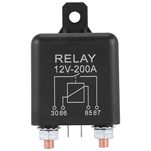 Wrtysully 12V 200A Schliesserkontakt 4-Pin-Relais - Hochleistungs-Marine-Split-Aufladung Wrtysully 12V 200A Schliesserkontakt 4-Pin-Relais - Hochleistungs-Marine-Split-Aufladung von Wrtysully