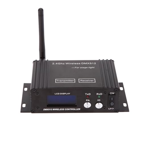 Wrtysully 2,4G Wireless 512 Controller Sfür Empfänger LCD-Display Leistung Einstellbar Repeater Beleuchtungscontroller EU-Stecker Wrtysully 2,4G Wireless 512 Controller Sfür Empfänger LCD-Display Leistung Einstellbar Repeater Beleuchtungscontroller EU-Stecker von Wrtysully