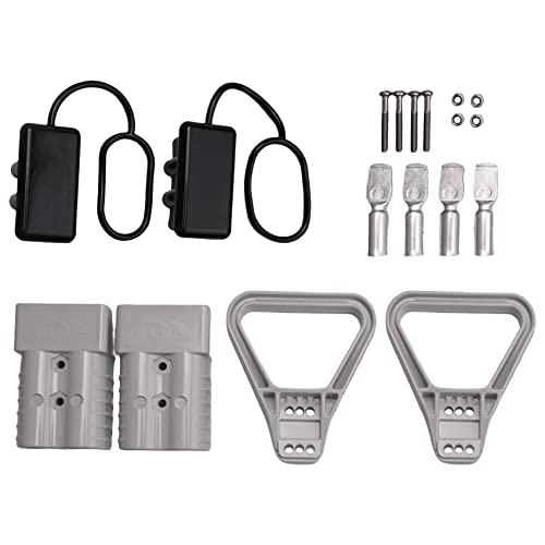 Wrtysully 2 StüCk 350 ein 2 AWG Batterie Anschluss Kabel Schnell Kupplung Trennung Satz für Anderson Anschluss für ATV Winde, von Wrtysully
