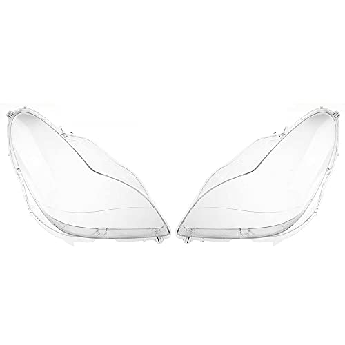 Wrtysully 2 StüCke Auto Frontscheinwerfer Scheinwerfer Lampe Objektivabdeckung für W219 CLS350 CLS500 CLS550 2006-2011 von Wrtysully