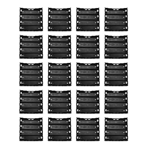 Wrtysully 20 StüCke Batteriehalter Kasten GehäUse Schwarz für 4X 13,7 V 18650 Batterie Wrtysully 20 StüCke Batteriehalter Kasten GehäUse Schwarz für 4X 13,7 V 18650 Batterie von Wrtysully