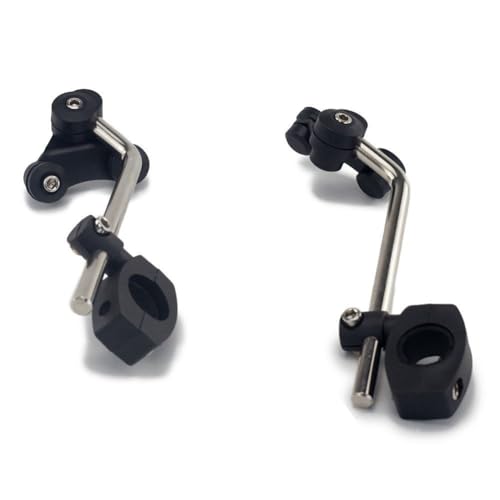 Wrtysully 22-mm-Windschutzscheibenhalterung für Motorräder, Universelle Feste Halterung für Windschutzscheiben, Motorradteile Wrtysully 22-mm-Windschutzscheibenhalterung für Motorräder, Universelle Feste Halterung für Windschutzscheiben, Motorradteile von Wrtysully