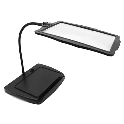 Wrtysully 3-Fach Große, Wiederaufladbare Lupe mit Licht und Ständer, Flexible 48-LED-Schwanenhals-Lupe Zur Freisprecheinrichtung Wrtysully 3-Fach Große, Wiederaufladbare Lupe mit Licht und Ständer, Flexible 48-LED-Schwanenhals-Lupe Zur Freisprecheinrichtung von Wrtysully