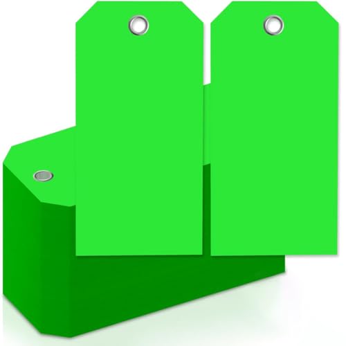 Wrtysully 4 3/4 X 2 3/8 Neon-Versandanhänger Mit, Robuste Hängeetiketten mit Verstärkten Löchern, Beschreibbare Gepäckanhänger, A Wrtysully 4 3/4 X 2 3/8 Neon-Versandanhänger Mit, Robuste Hängeetiketten mit Verstärkten Löchern, Beschreibbare Gepäckanhänger, A von Wrtysully
