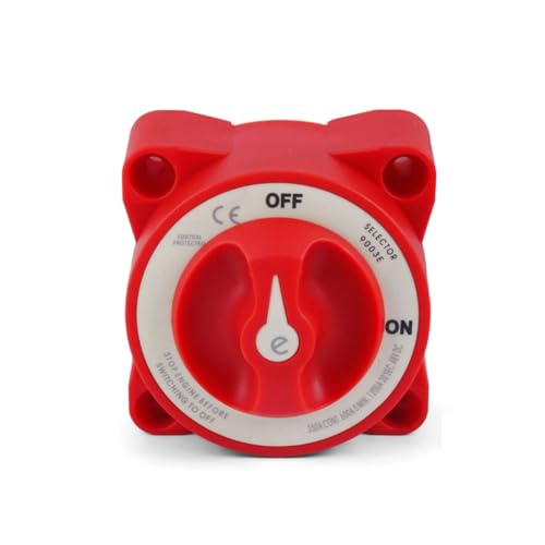 Wrtysully 48V 350A Auto Auto RV Marine Boot Einzelkreis-Wahlschalter Isolator Trennen Sie Den Drehbaren Batterieschalter der E-Serie und Schneiden Sie Ihn Ab Wrtysully 48V 350A Auto Auto RV Marine Boot Einzelkreis-Wahlschalter Isolator Trennen Sie Den Drehbaren Batterieschalter der E-Serie und Schneiden Sie Ihn Ab von Wrtysully