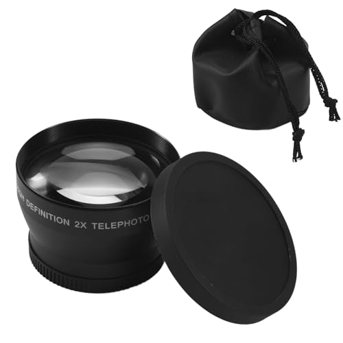 Wrtysully 52Mm Teleobjektiv Mit 2-Facher Vergrößerung Für Af-S 18-55Mm 55-200Mm Objektivkamera Wrtysully 52Mm Teleobjektiv Mit 2-Facher Vergrößerung Für Af-S 18-55Mm 55-200Mm Objektivkamera von Wrtysully