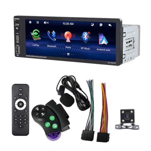 Wrtysully 6,9 Kabelloses Carplay-Autoradio, Einzel-Din-Touchscreen, Android Auto, Bluetooth, Mirror Link, FM-Mikrofon, SWC, Einfach zu Bedienen Wrtysully 6,9 Kabelloses Carplay-Autoradio, Einzel-Din-Touchscreen, Android Auto, Bluetooth, Mirror Link, FM-Mikrofon, SWC, Einfach zu Bedienen von Wrtysully