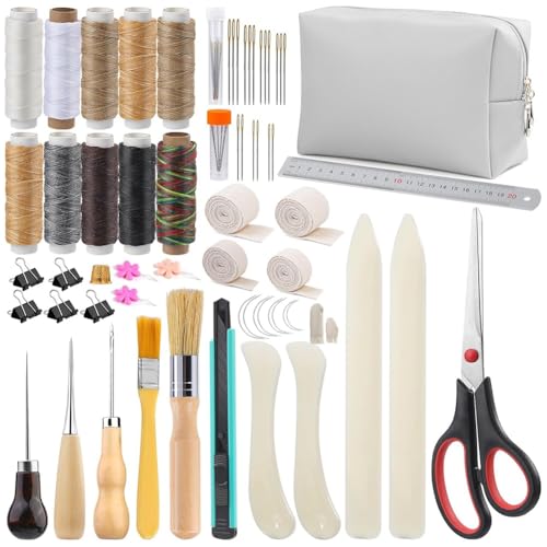 Wrtysully 65-Teiliges Buchbindeset, Buchbindematerialien, Falzbeinwerkzeug, Buchbindeset für Anfänger, Buchbindebedarf Wrtysully 65-Teiliges Buchbindeset, Buchbindematerialien, Falzbeinwerkzeug, Buchbindeset für Anfänger, Buchbindebedarf von Wrtysully