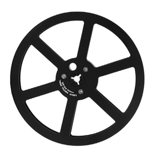 Wrtysully 7 Leichtmetall-Aluminium-Aufwickelspulen, Öffnungsmaschinenteile, Zubehör für Tonbandgeräte, Schwarz Wrtysully 7 Leichtmetall-Aluminium-Aufwickelspulen, Öffnungsmaschinenteile, Zubehör für Tonbandgeräte, Schwarz von Wrtysully