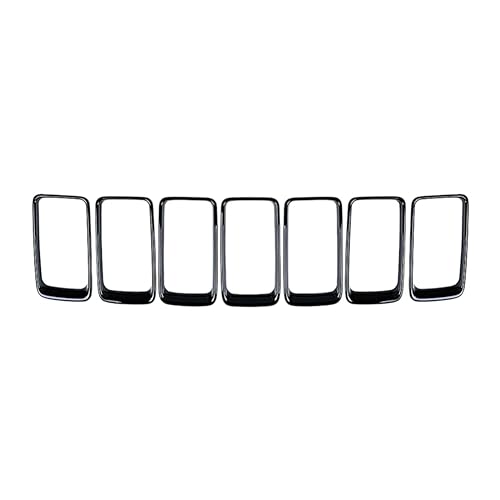 Wrtysully 7 StüCke Schwarz GläNzend Grill Ring KüHler Grill EinsäTze Blenden Kit für Grand 2014-2016 Wrtysully 7 StüCke Schwarz GläNzend Grill Ring KüHler Grill EinsäTze Blenden Kit für Grand 2014-2016 von Wrtysully