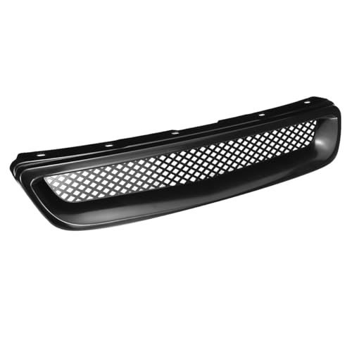 Wrtysully ABS Schwarz Auto Front StoßStangen Haube Grill KüHler Grill Abdeckung Verkleidung für EK DX EX LX Typ R 1996 1997 1998 Wrtysully ABS Schwarz Auto Front StoßStangen Haube Grill KüHler Grill Abdeckung Verkleidung für EK DX EX LX Typ R 1996 1997 1998 von Wrtysully
