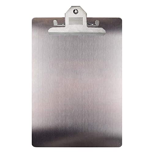 Wrtysully Akten Ordner Metall Zwischenablage A4 Rostfreier Stahl Klemme Brett Organizer Binder Board MenüSchiene für BüRo Schule Lehren Wrtysully Akten Ordner Metall Zwischenablage A4 Rostfreier Stahl Klemme Brett Organizer Binder Board MenüSchiene für BüRo Schule Lehren von Wrtysully