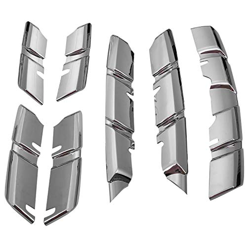 Wrtysully Auto Front Grill Abdeckung Zier Leiste Chrom Abs Protector Aufkleber für Kadjar 2015 2016 2017 Wrtysully Auto Front Grill Abdeckung Zier Leiste Chrom Abs Protector Aufkleber für Kadjar 2015 2016 2017 von Wrtysully