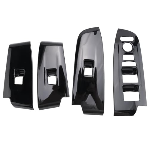 Wrtysully Auto GläNzend Schwarz Glas Heber Knopf Schalter Abdeckung HüLle Trim Verkleidung TüR Armlehne Panel für -V Vezel 2021 2022 LHD Wrtysully Auto GläNzend Schwarz Glas Heber Knopf Schalter Abdeckung HüLle Trim Verkleidung TüR Armlehne Panel für -V Vezel 2021 2022 LHD von Wrtysully