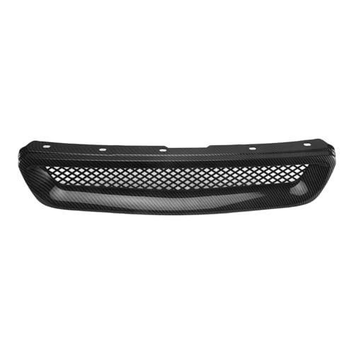 Wrtysully Auto Kohle Faser Gewebe ABS Front Haube KüHler Grill Grill für 96-98 / EK JDM Typ R. Wrtysully Auto Kohle Faser Gewebe ABS Front Haube KüHler Grill Grill für 96-98 / EK JDM Typ R. von Wrtysully