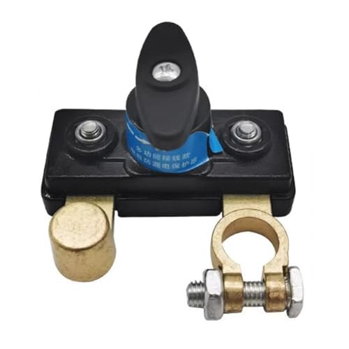 Wrtysully Autobatterie-Trennschalter, Trennschalter, 12 V, 24 V, Universal-Batterieklemmen-Auslaufschutzschalter Wrtysully Autobatterie-Trennschalter, Trennschalter, 12 V, 24 V, Universal-Batterieklemmen-Auslaufschutzschalter von Wrtysully