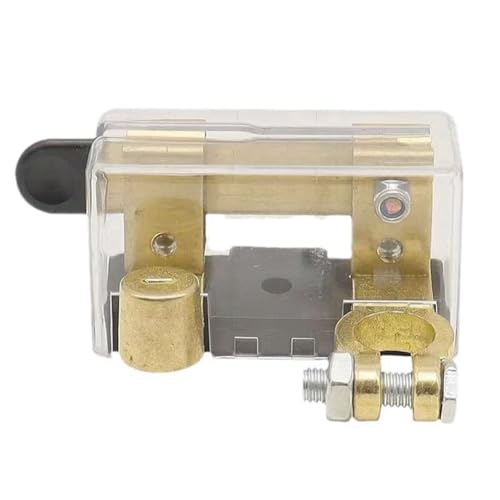Wrtysully Autobatterie-Trennschalter, Trennschalter, Stromabschaltung, Messerschalter für Minuspol A für Marineautos und Boote Wrtysully Autobatterie-Trennschalter, Trennschalter, Stromabschaltung, Messerschalter für Minuspol A für Marineautos und Boote von Wrtysully
