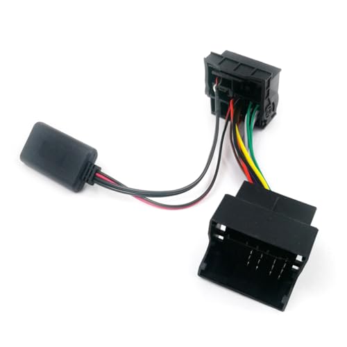 Wrtysully Bluetooth-Audioadapter für Focus Carnival 6000CD Radio-Zusatzeingangsleitung Ohne Mikrofon von Wrtysully