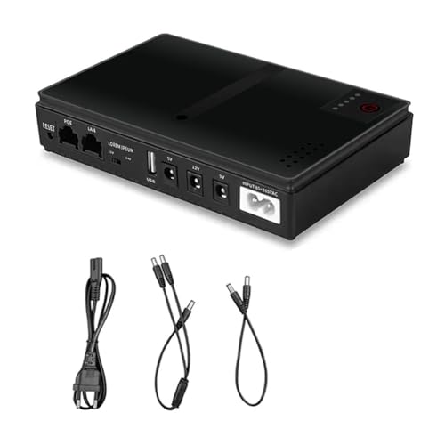 Wrtysully DC1018P Router USV Unterbrechungsfreie Stromversorgung DC 9V12V Optische Cat-Überwachung Standby Router Langlebig – EU-Stecker Wrtysully DC1018P Router USV Unterbrechungsfreie Stromversorgung DC 9V12V Optische Cat-Überwachung Standby Router Langlebig – EU-Stecker von Wrtysully