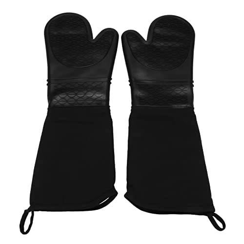 Wrtysully Extra Lange Silikon Topf Lappen Hoch Leistungs Topf Lappen für Den Gewerblichen Einsatz BestäNdige Grill Handschuhe mit Gestepptem Baumwoll Futter 2 Pack Wrtysully Extra Lange Silikon Topf Lappen Hoch Leistungs Topf Lappen für Den Gewerblichen Einsatz BestäNdige Grill Handschuhe mit Gestepptem Baumwoll Futter 2 Pack von Wrtysully