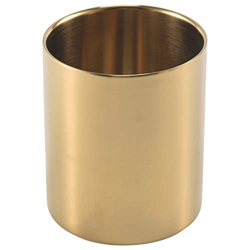 Wrtysully Gold Blumenvase Stifthalter Desktop Lagerbehaelter fuer Haus Buero - Zylinder Wrtysully Gold Blumenvase Stifthalter Desktop Lagerbehaelter fuer Haus Buero - Zylinder von Wrtysully