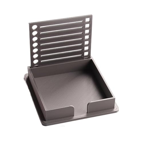 Wrtysully Haftnotizhalter mit Schablone, Haftnotizspender Kompatibel mit Notizen, Notiz-Organizer für Notizblöcke, B Wrtysully Haftnotizhalter mit Schablone, Haftnotizspender Kompatibel mit Notizen, Notiz-Organizer für Notizblöcke, B von Wrtysully