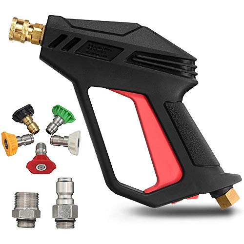 Wrtysully Hochdruckreiniger 4000 PSI Upgrade Version Car Power Washer mit M22-14 Mm und 3/8 Schnelleinlassanschluss Wrtysully Hochdruckreiniger 4000 PSI Upgrade Version Car Power Washer mit M22-14 Mm und 3/8 Schnelleinlassanschluss von Wrtysully