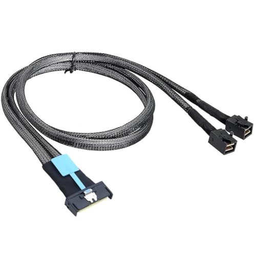 Wrtysully MCIO 8i auf 2 X SFF 8643 Kabel PCIE Gen5 MCIO 8X auf Mini SAS HD SFF 8643 Hochgeschwindigkeitskabel für Server-Rechenzentrum 1M Wrtysully MCIO 8i auf 2 X SFF 8643 Kabel PCIE Gen5 MCIO 8X auf Mini SAS HD SFF 8643 Hochgeschwindigkeitskabel für Server-Rechenzentrum 1M von Wrtysully