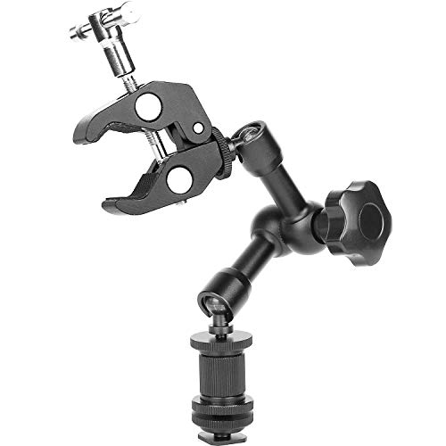 Wrtysully Magic Arm 7 Articulating Friction Arm Super Clamp Adjustable Rod Klemmzange Clip Mit 1/4 Und 3/8 Gewinde Für DSLR-Kamera Rig/LCD-Monitor/Led-Leuchten/Blitzlicht Wrtysully Magic Arm 7 Articulating Friction Arm Super Clamp Adjustable Rod Klemmzange Clip Mit 1/4 Und 3/8 Gewinde Für DSLR-Kamera Rig/LCD-Monitor/Led-Leuchten/Blitzlicht von Wrtysully
