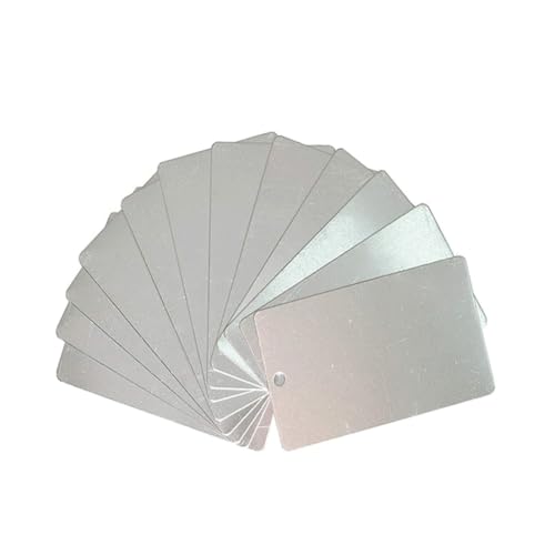 Wrtysully Metall-Pflanzenetiketten für Den Außenbereich, Metalletiketten-Stempelrohlinge, 50er-Pack Wrtysully Metall-Pflanzenetiketten für Den Außenbereich, Metalletiketten-Stempelrohlinge, 50er-Pack von Wrtysully