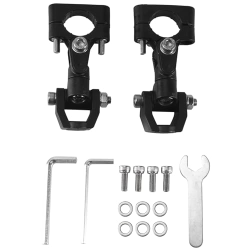 Wrtysully Motorrad Scheinwerfer Halterung Scheinwerfer Halter Halterung LED Zusatz Scheinwerfer Halterung für -R1200GS F800GS/F650FS von Wrtysully