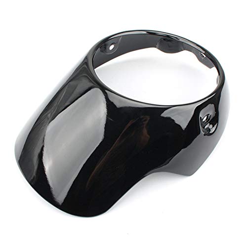 Wrtysully Motorrad Scheinwerfer Verkleidungs Maske für Bonneville T100 T120 Se Thruxton 900 Scrambler 2001-2019 Schwarz Glänzend Wrtysully Motorrad Scheinwerfer Verkleidungs Maske für Bonneville T100 T120 Se Thruxton 900 Scrambler 2001-2019 Schwarz Glänzend von Wrtysully