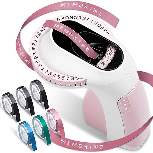 Wrtysully Prägemaschine für Etiketten E975 3D-Prägemaschine für Etikettendrucker mit 6 Rollen Prägebändern, Handgehaltenem Prägemittel, Einfach zu Bedienen, Wiederverwendbar, in Pink. Wrtysully Prägemaschine für Etiketten E975 3D-Prägemaschine für Etikettendrucker mit 6 Rollen Prägebändern, Handgehaltenem Prägemittel, Einfach zu Bedienen, Wiederverwendbar, in Pink. von Wrtysully