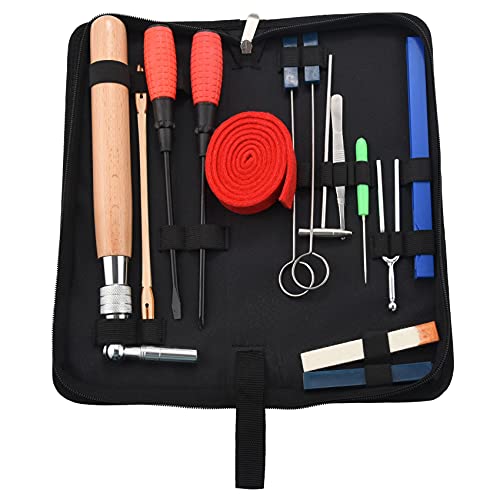 Wrtysully Professionelle Piano Tuning Kit StimmgeräT Werkzeuge Set Piano Tuning Tool Holzgriff StimmschlüSsel mit Tasche Wrtysully Professionelle Piano Tuning Kit StimmgeräT Werkzeuge Set Piano Tuning Tool Holzgriff StimmschlüSsel mit Tasche von Wrtysully