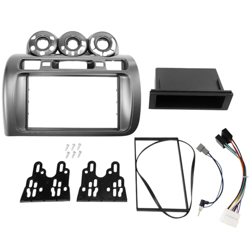 Wrtysully Radio Blende FüR Jazz City Ein Din Dvd Stereo CD Einbau Verkleidung Kit Rahmen Blende Wrtysully Radio Blende FüR Jazz City Ein Din Dvd Stereo CD Einbau Verkleidung Kit Rahmen Blende von Wrtysully