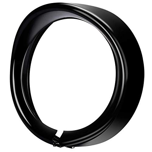 Wrtysully Scheinwerfer Zier Ring 7 Schwarzer Visier Motorrad Zier Ring für Softail Street Glide Road Glide Wrtysully Scheinwerfer Zier Ring 7 Schwarzer Visier Motorrad Zier Ring für Softail Street Glide Road Glide von Wrtysully