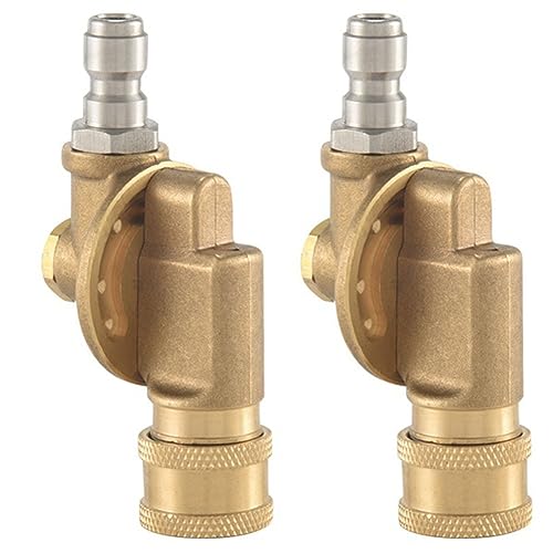 Wrtysully Schwenkkupplung für Hochdruckreiniger-Düse, Dachrinnenreiniger-Aufsatz für die Dachrinnenreinigung, 240 Grad, 4500 Psi, 1/4, Einfach zu Bedienen Wrtysully Schwenkkupplung für Hochdruckreiniger-Düse, Dachrinnenreiniger-Aufsatz für die Dachrinnenreinigung, 240 Grad, 4500 Psi, 1/4, Einfach zu Bedienen von Wrtysully