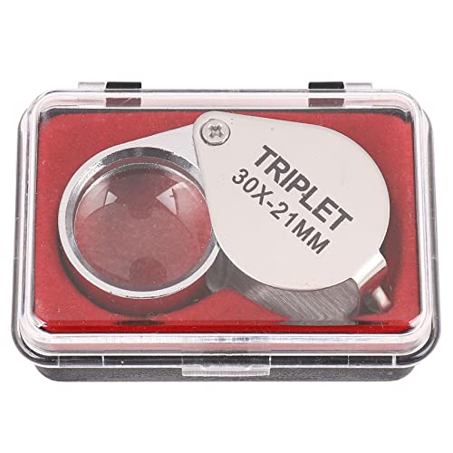 Wrtysully Tragbare 30X Power 21Mm Juweliere Lupe Gold Lupe Juwelier Geschäft Lupe Mit Vorzüglich Box Wrtysully Tragbare 30X Power 21Mm Juweliere Lupe Gold Lupe Juwelier Geschäft Lupe Mit Vorzüglich Box von Wrtysully