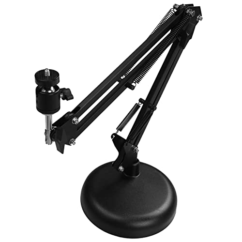 Wrtysully Webcam-Ständer für Desktop Suspension Boom-Scherenarm-Ständer mit Verbesserter Runder Basis, für Webcam Wrtysully Webcam-Ständer für Desktop Suspension Boom-Scherenarm-Ständer mit Verbesserter Runder Basis, für Webcam von Wrtysully