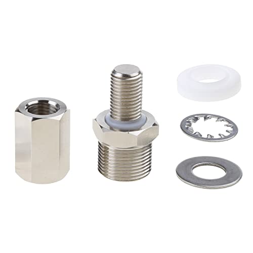Wsdsgz 3/8 "x 24 BOL CB Antennenhalterung Nach SO-239 Adapter Anpassung 1/2" Loch Durch Schwere Chrom Plattierte Messing Für CB Schinken Funkantenne von Wsdsgz